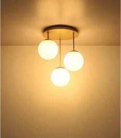 Globo 47441-3CH - Candelabru aplicat HARMON 3xE14/25W/230V alamă