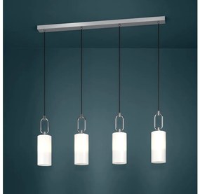 Lustră pe cablu Eglo 390129 MAJANA 4xE27/40W/230V crom lucios