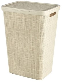 Coș de rufe din plastic 58 l Jute – Curver