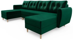 Colțar în formă de U Paladio (verde închis) (D). 1025660