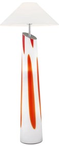 Lampadar, lampa de podea design modern POLONIA opal, rosu