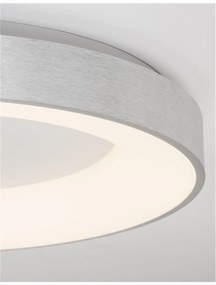 Plafoniera LED 3000K moderna 60cm RANDO THIN argintiu NVL-9353856