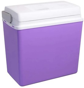 Ladă frigorifică auto portabilă 23 l 55W/12V/230V mov/albă