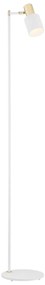 Lampadar / Lampa de podea design minimalist DORIA alb/alama