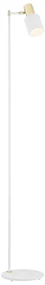 Lampadar / Lampa de podea design minimalist DORIA alb/alama