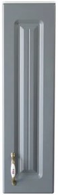 Corp superior 20 cu 1 usa Zebra MDF gri dungi