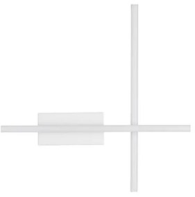 Aplica de perete LED design modern QUAM alb