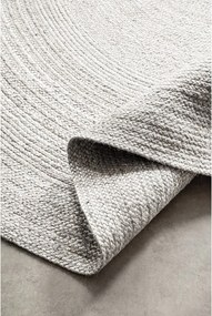 Covor alb reversibil/țesut manual rotund din iută ø 140 cm Braided – Hanse Home