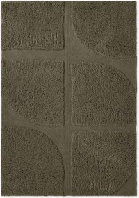 Covor kaki țesut manual 80x150 cm Lambeth Jasper – Ted Baker