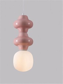 Pendul ceramic design modern CHIC roz
