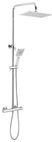 Set de duș cu baterie termostatică Novaservis METALIA ECO crom lucios