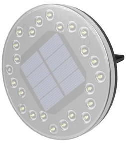 SET 4x corp de iluminat LED solar de exterior cu senzor Immax 08496L 0,048W/2V IP68