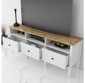 Masă TV/Dulap Franc 26 (lemn alb). 1107894