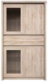 Vitrină Noella (Stejar sonoma). 1053134