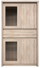 Vitrină Noella (Stejar sonoma). 1053134