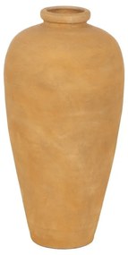 Vază galben-muștar din ceramică, înaltă (înălțime 60 cm) Eufen – Ixia