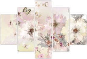 Tablou - Flori,pictură (150x105 cm)