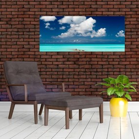 Tablou - Plaja tropică (120x50 cm)