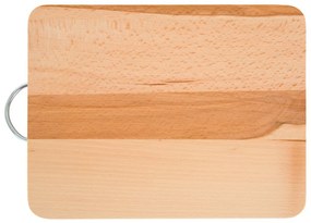 Tocator cu maner metalic 30x20cm, Woody