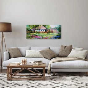 Tablou - Cabană (120x50 cm)