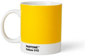 Cană galbenă din ceramică 375 ml Yellow 012 – Pantone