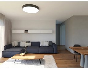 LED2 - Lampă plafon MONO LED dimabilă 60W 230V 3000K/4000K negru