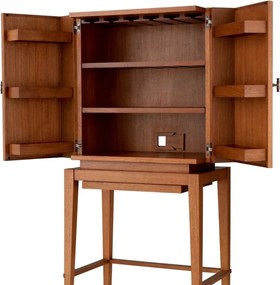 Dulap de Bar Design LUX, Lemn, Rattan, Borchard