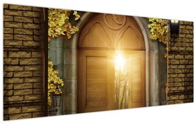 Tablou - Poarta din pădure (120x50 cm)