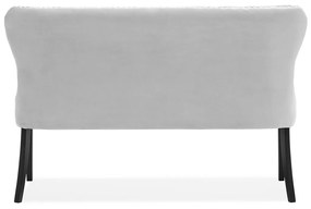 Bancuta tapitata Madame gri – H99 cm