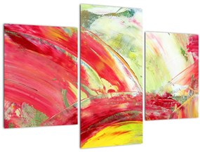 Tablou cu abstracție - pictura (90x60 cm)