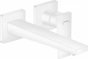 Baterie lavoar incastrata Hansgrohe Metropol 225 alb mat
