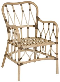 Fotoliu în culoare naturală țesut – Ixia