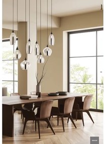 Lustră pe cablu TANNER 1xE14/28W/230V d. 15 cm Redo 01-3190