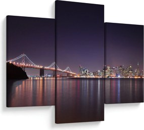 Tablou cu privirea spre San Francisco, California (90x60 cm)