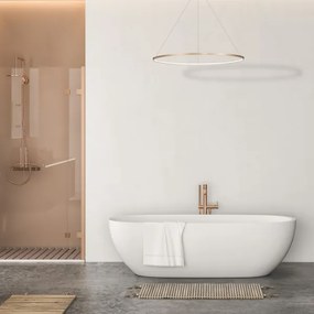 Lustr LED SATURNO 65W 230V pr. 120 cm IP44 auriu