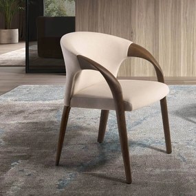 Scaun modern stil avangardist Cream