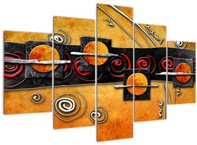Tablou abstacției - Panete (150x105 cm)