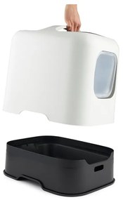 Litieră pentru pisici albă 40x51 cm Biala – Rotho