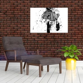 Tablou - Spectacol de modă (90x60 cm)