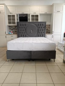 PAT MATRIMONIAL PREMi gri 160X200CM SALTEA INCLUSA