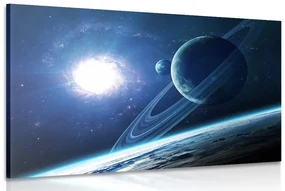 Tablou planeta în universul