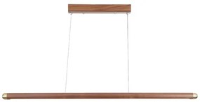 Lustră LED pe cablu LED/22W/230V 4000K 120 cm frasin/lemn masiv