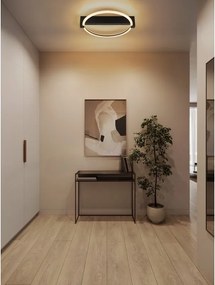 Plafoniera LED metal negru FLETCHER