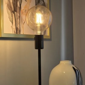 Lampă de masă ASTRID 1xE27/60W/230V negru lucios