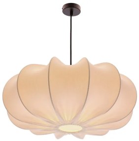 Lustru suspendat pe cablu CAFEE, 1x E27, 40W, 230V, Ø 52 cm, alb