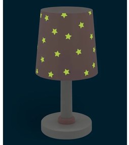 Lampă pentru copii STAR LIGHT 1xE14/40W/230V roz Dalber 82211S