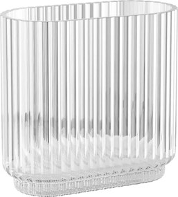 Vasă de sticlă Bernadotte, ovală - Georg Jensen