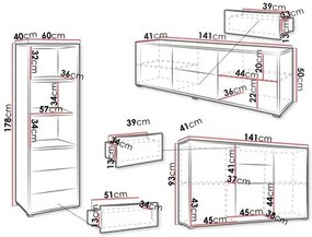 Mobilier living Alkyra III (cashmir). 1121751
