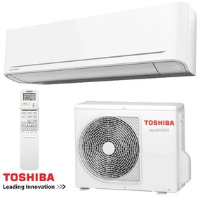 Aparat de aer conditionat inverter Toshiba Yukai RAS-24E2KVG-E + RAS-24E2AVG-E, 24000 BTU, 45 m², A++, R-32, Alb