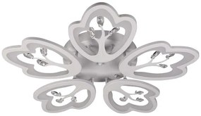 Lustră LED dimabilă aplicată LED/80W/230V 3000-6500K + telecomandă